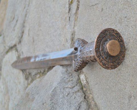 BRONZE SWORD, BOHEMIA, REPLICA