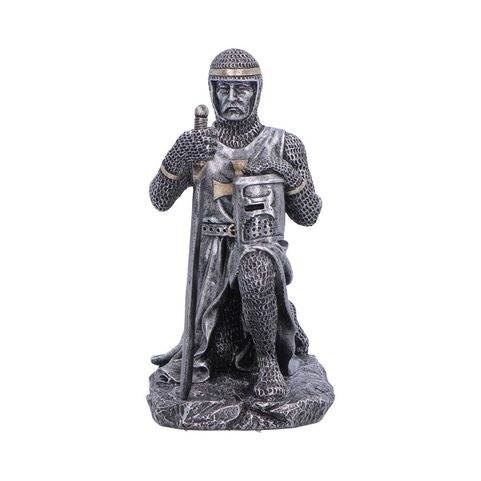 FIGUR EINES MITTELALTERLICHEN RITTERS, 15,1 CM
