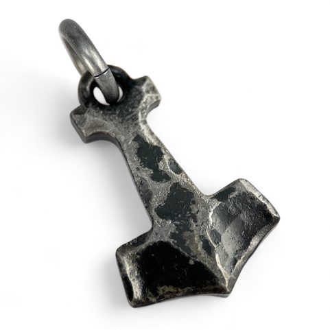 BIFRÖST, HAND FORGED THOR'S HAMMER, PENDANT
