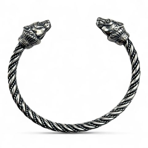 BERSERKER, OURS, BRACELET EN ARGENT