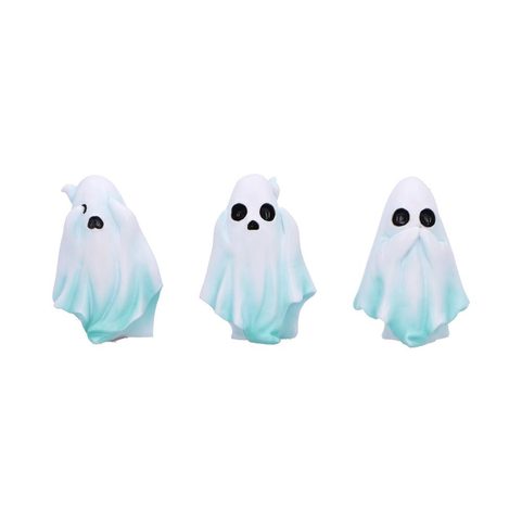 THREE WISE GHOSTS - FIGURINES - I CAN'T SEE, I CAN'T SPEAK, I CAN'T HEAR