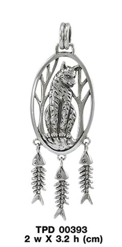 LYNX LYNX, SILVER PENDANT