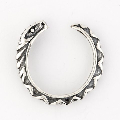 SERPENT, BAGUE EN ARGENT STERLING