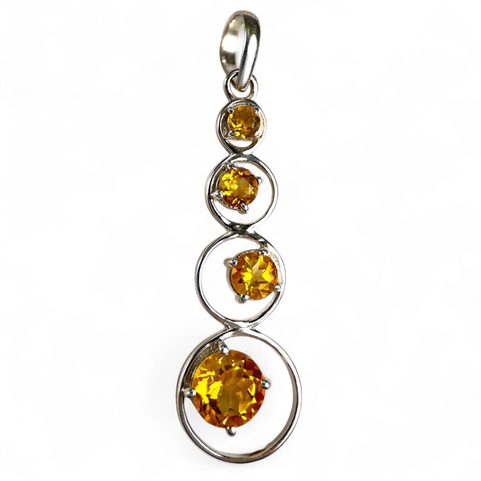 LUMINA, PENDANT, CITRINE , AG 925/1000