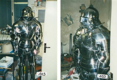 COSTUME D'ARMURE FONCTIONNELLE II, 1,5 MM