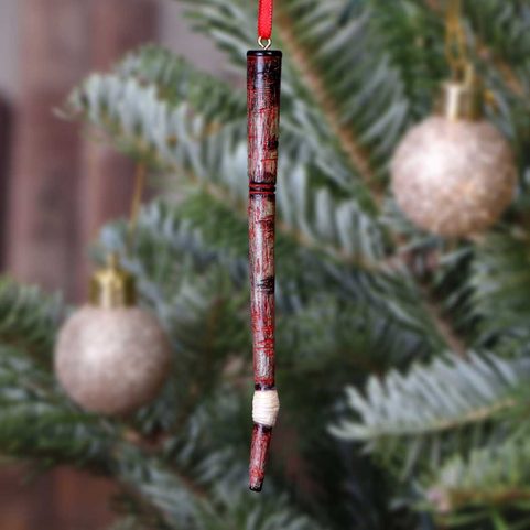 HARRY POTTER RON'S ZAUBERSTAB WEIHNACHTSSCHMUCK
