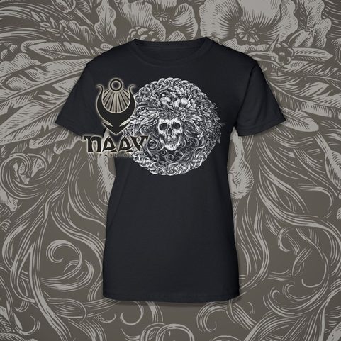 LADY DEATH, LADIES' T-SHIRT BLACK, DRUID COLLECTION