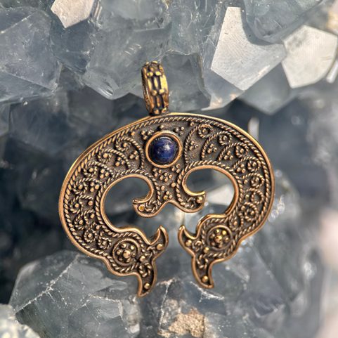 GRANDE LUNE MORAVE - PENDENTIF, BRONZE, NITRA