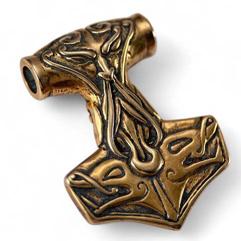 TÓR, THORS HAMMER, PENDANT, BRONZE
