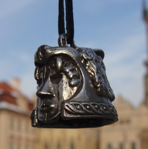 GLADIATOR HELMET, PENDANT, TIN
