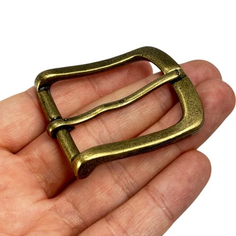 MODERN BELT BUCKLE, OLD BRASS