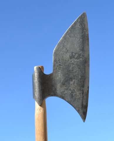 GALLOWGLASS - AX, IRLANDE, RÉPLIQUE FORGÉ, 16ÈME SIÈCLE