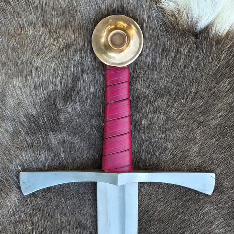 HUBALD, MEDIEVAL ONE-HANDED SWORD, BLUNT