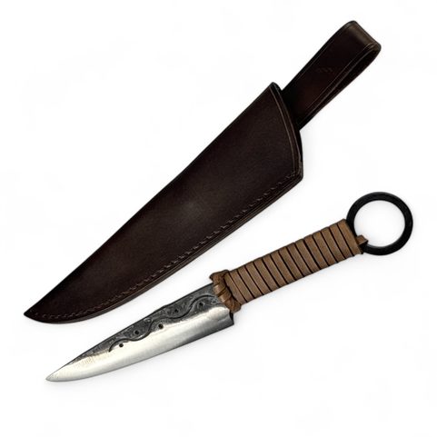HIBERNIA KELTISCHES MESSER, BRAUN