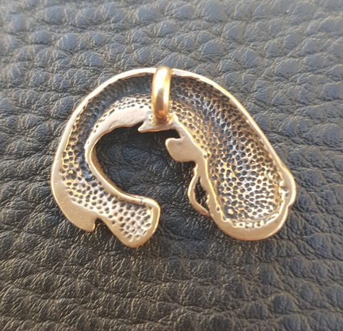CATFISH, FISHING PENDANT, BRONZE