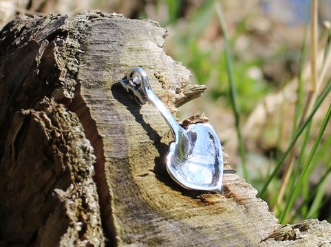 DRAKKAR, ANHÄNGER, SILBER 925