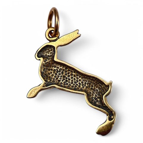 CELTIC HARE, PENDANT, BRONZE
