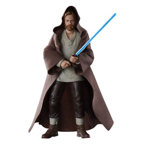 STAR WARS : OBI-WAN KENOBI FIGURINE SÉRIE NOIRE 2022 OBI-WAN KENOBI (JEDI ERRANT) 15 CM