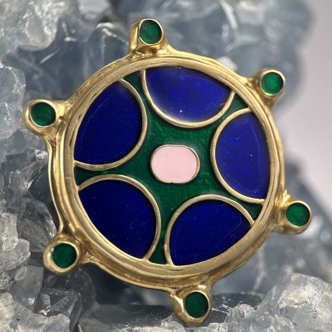 BROCHE SAXONNE, YORKSHIRE, ANGLETERRE, 950-1066 DE NOTRE ÈRE