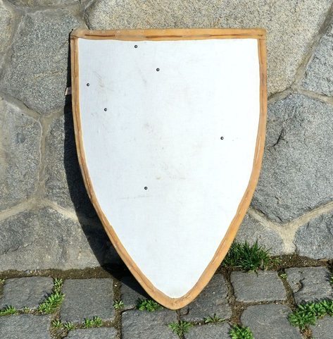GOTHIC SHIELD - SCOTLAND, PAINTED, COMBAT FOR HMB
