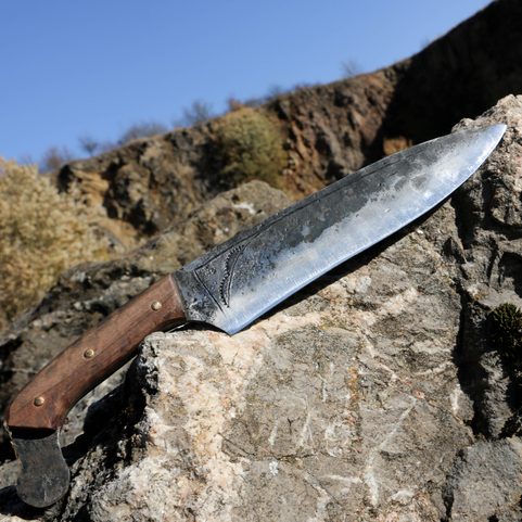GAUL CELTIC KNIFE WITH SCABBARD
