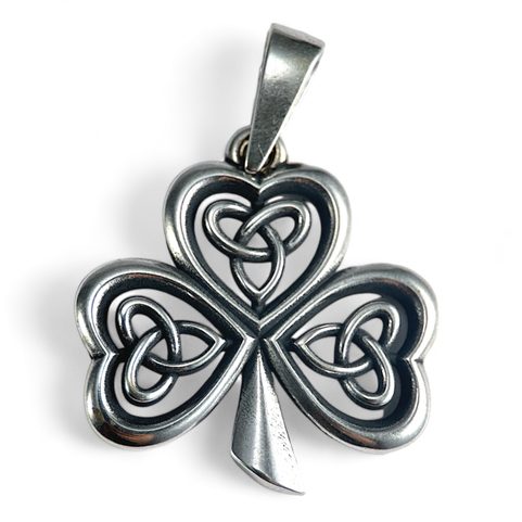 IRISH SHAMROCK, PENDANT, SILVER 925/1000