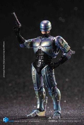 ROBOCOP 2 EXQUISITE MINI ACTION FIGURE 1/18 ROBOCOP 10 CM
