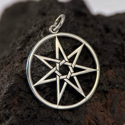 ELVENSTAR, SILVER PENDANT