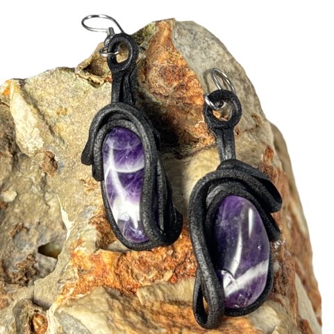 AMETHYST  EARRINGS