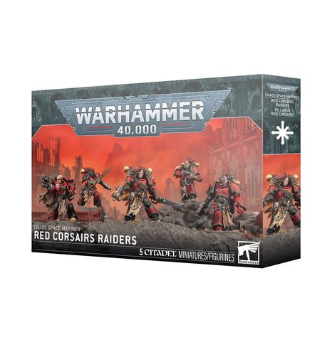 WARHAMMER 40K: CHAOS SPACE MARINES: RED CORSAIRS RAIDERS