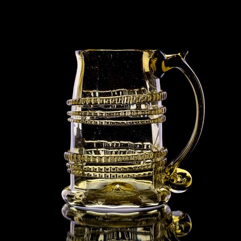 HISTORIC HALBLITER, GRÜNES WALDGLAS