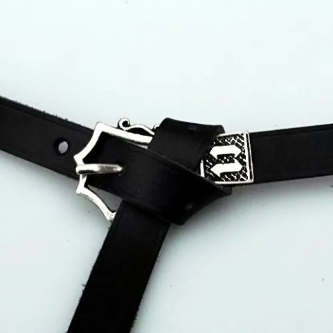 MEDIEVAL LEATHER BELT, ENGLAND
