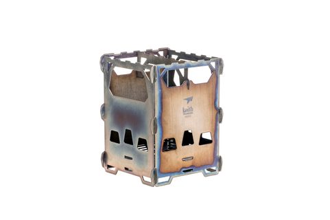 RÉCHAUD À BOIS TI2201 TITANIUM ALLOY BACKPACKING