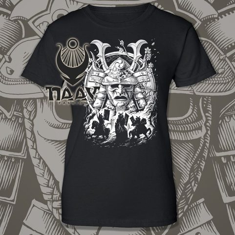 SAMURAI WOMEN'S T-SHIRT B&W