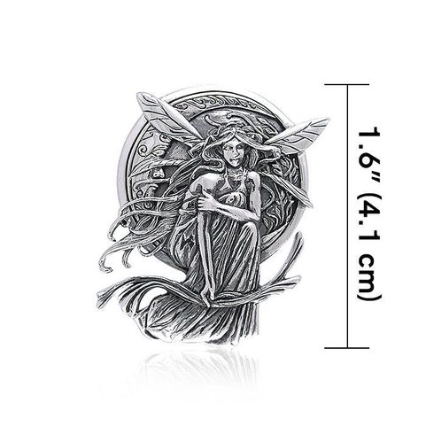 MEADOW FAIRY, ART NOUVEAU, AG 925