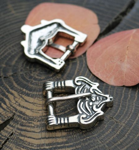 BUCKLE, BORRE, VIKINGS, NORWAY, SILVER