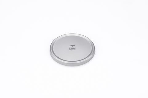 TI3302 DOUBLE-WALL TITANIUM MUG WITH LID KEITH