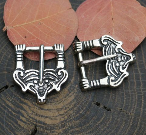BUCKLE, BORRE, VIKINGS, NORWAY, SILVER