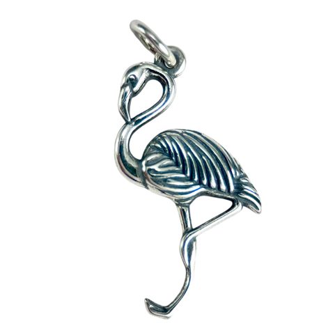 FLAMINGO, SILVER PENDANT AG 925/1000