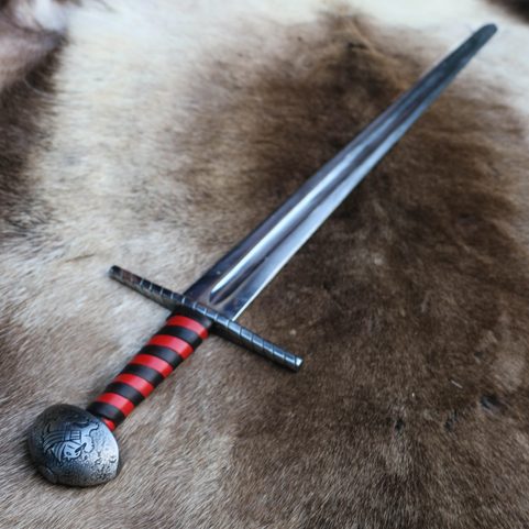 GRIFFIN ROMANESQUE SWORD OF SIGVINAIS TYPE ETCHED
