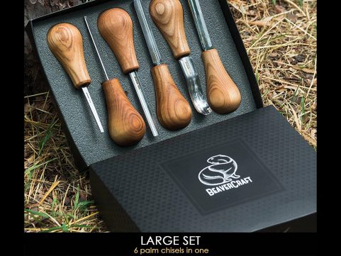 SET OF PALM CARVING CHISELS SC05