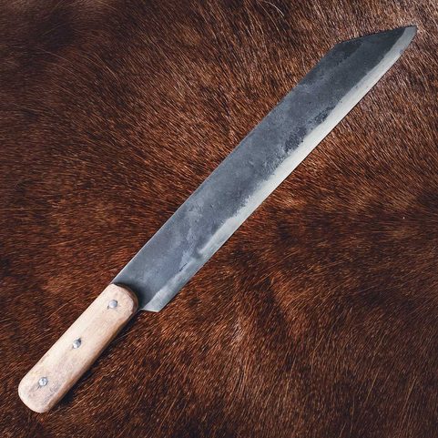 VIKING SEAX, WOODEN HANDLE