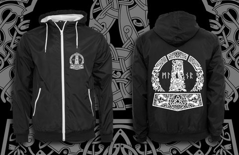 THOR'S HAMMER, HOODED JACKET
