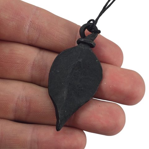 FORGED LEAF, PENDANT
