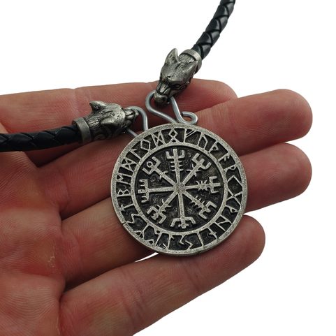 VEGVISIR, BOLO - COMPLET, ZINC, ARGENT ANTIQUE