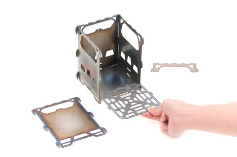 RÉCHAUD À BOIS TI2201 TITANIUM ALLOY BACKPACKING