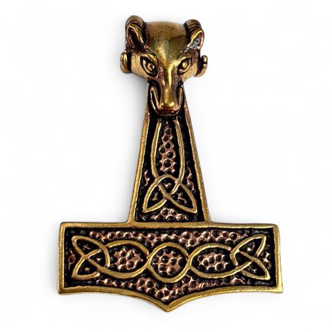 MARTEAU DE THOR, BÉLIER, BRONZE XXL