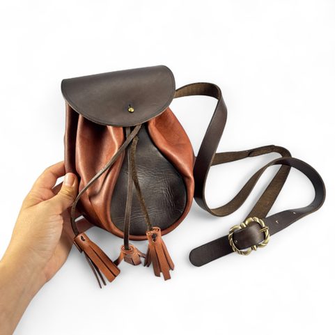 SULLIVAN, SCOTTISH SPORRAN, BROWN WITH BELT