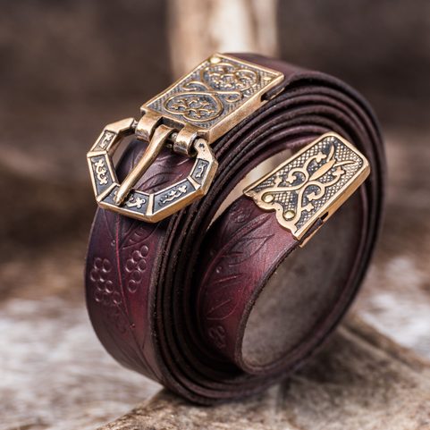 ARTHUR, LUXURY MEDIEVAL BELT, BRONZE