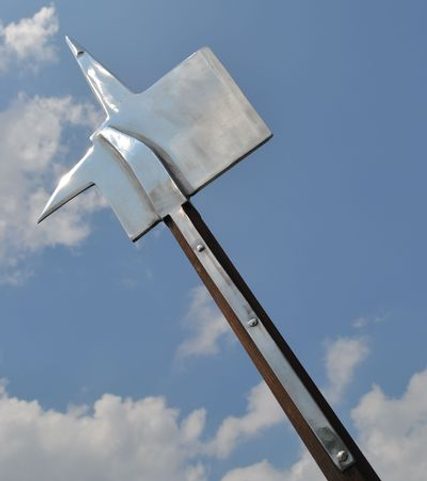 GERMAN HALBERD, MUSEUM REPLICA